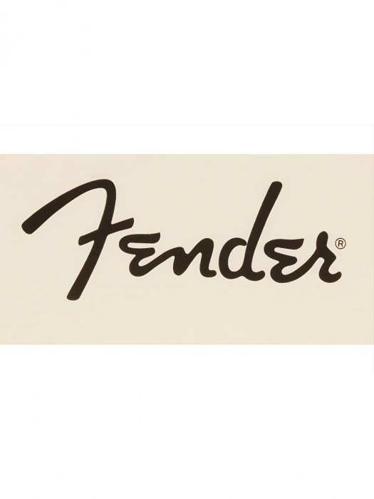Fender T-Shirt Spaghetti Logo Olympic White M