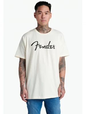 Футболка Fender T-Shirt Spaghetti Logo Olympic White M
