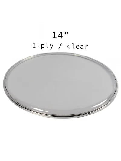 Пластик для барабанів Overtone 14'' DH14SC Clear 1-ply
