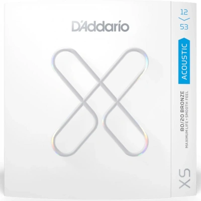 D&#039;Addario XSABR1253 XS 80/20 Bronze Light 12-53