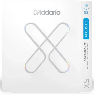 Струни D'Addario XSABR1253 XS 80/20 Bronze Light 12-53