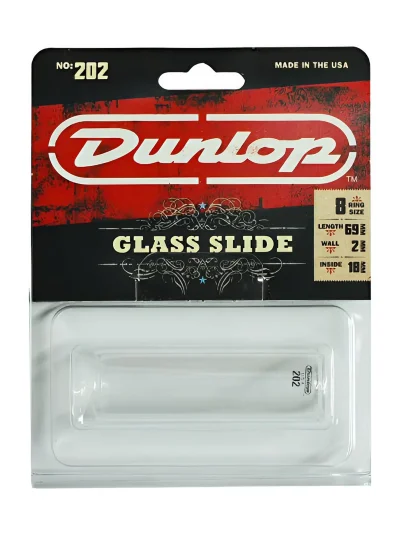 Слайдер Dunlop 202 Regular Wall Medium Glass Slide