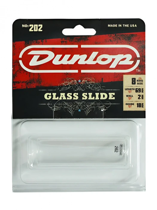 Dunlop 202 Regular Wall Medium Glass Slide