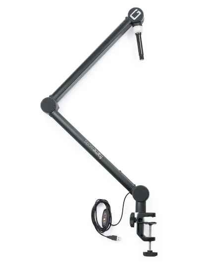 Пантограф для мікрофона Gator Frameworks GFWMICBCBM4000 Professional Desktop Mic Boom Stand with Led Light