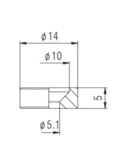 Шайба Paxphil HB007 Neck Joint Bushing (Black)