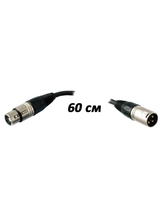 RockCable RCL30180 D6 Microphone Cable (0.6m)