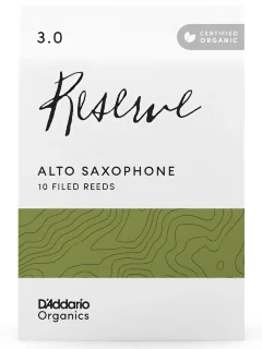 D'Addario ODJR1030 Organic Reserve Alto Sax #3.0 - 10 Box