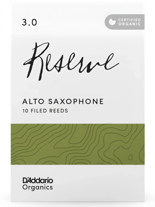 D'Addario ODJR1030 Organic Reserve Alto Sax #3.0 - 10 Box