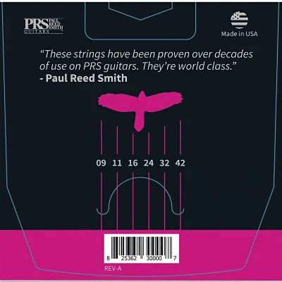 Струни PRS Classic Super Light Guitar Strings 9-42