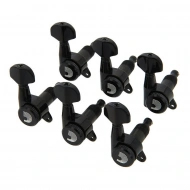 D'Addario PWAT-6R2 Auto-Trim Tuning Machines (6 in-line Black) D'Addario PWAT-6R2 Auto-Trim Tuning Machines (6 in-line Black)