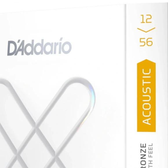 Струни D'Addario XSABR1256 XS 80/20 Bronze Light Top / Medium Bottom 12-56 Струни D'Addario XSABR1256 XS 80/20 Bronze Light Top / Medium Bottom 12-56