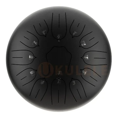 Глюкофон Hluru Huashu TSL13-12 InBlack Tongue Drum (13notes 12") Carbon Steel