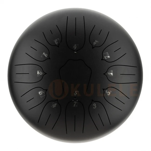 Глюкофон Hluru Huashu TSL13-12 InBlack Tongue Drum (13notes 12") Carbon Steel