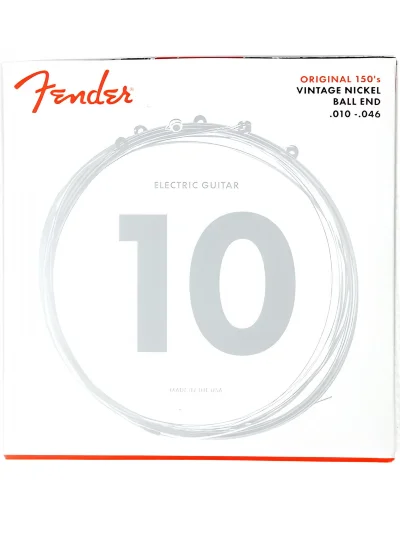 Струни Fender 150R Pure Nickel Regular Guitar Strings 10-46