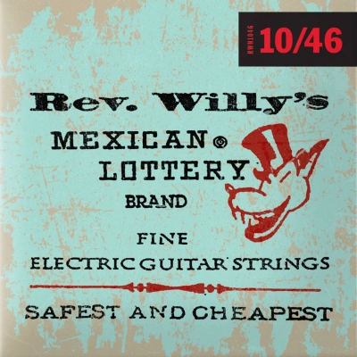 Dunlop RWN1046 String Lab Series Billy Gibbons Guitar String 10-46