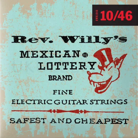 Струны Dunlop RWN1046 String Lab Series Billy Gibbons Guitar String 10-46