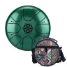 Глюкофон Hluru TCT8-5 JewelGreen 5" (13см) 8 нот Tongue Drum Titanium Steel