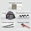 Глюкофон Hluru TCT8-5 JewelGreen 5" (13см) 8 нот Tongue Drum Titanium Steel