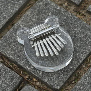 Overtone Mini Kalimba 8 Keys Acrylic Bear