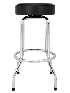 Fender 30" Custom Shop Chevron Logo Barstool Black/Chrome