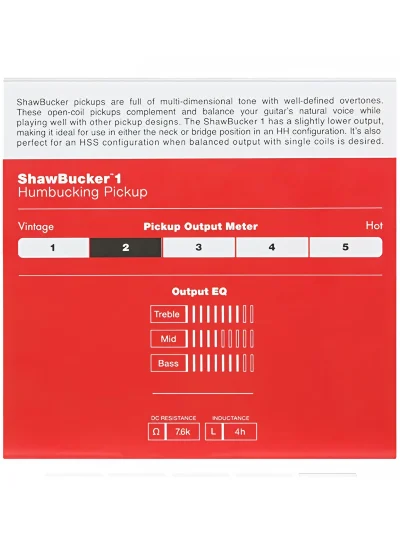 Звукознімач Fender Shawbucker 1 Humbucking Pickup