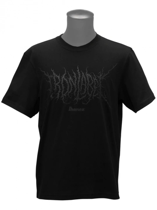 Футболка Футболка Ibanez IBAT011L T-Shirt Iron Label Black L Size