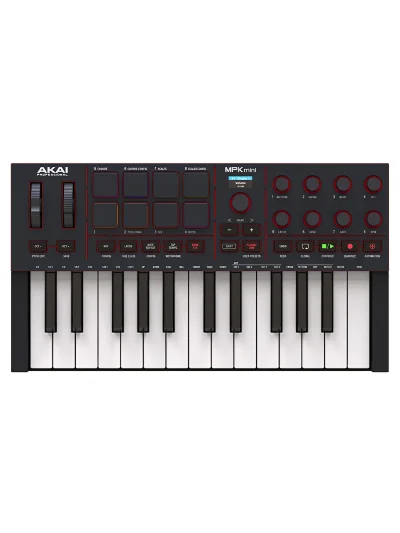 MIDI клавіатура AKAI MPK Mini 4 Black