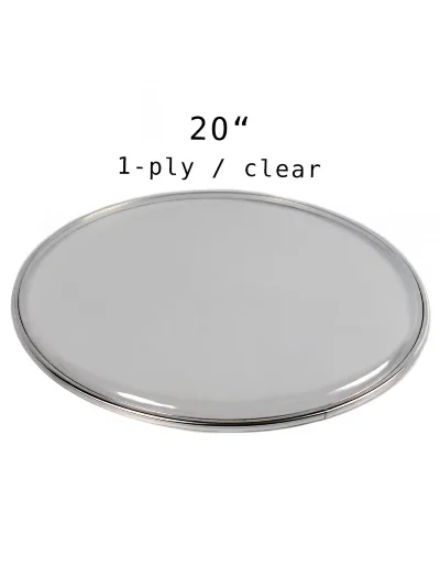 Пластик для барабанів Overtone 20'' DH20SC Clear 1-ply