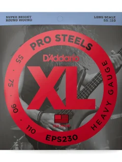 D'Addario EPS230 XL Prosteels Bass Heavy (55-110)