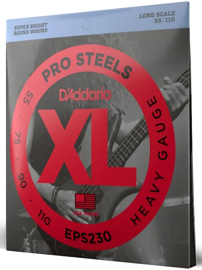 Струни D'Addario EPS230 XL Prosteels Bass Heavy (55-110)