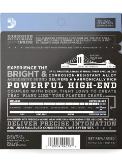 D'Addario EPS230 XL Prosteels Bass Heavy (55-110)