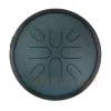Глюкофон Hluru TA8-10 NavyBlue 10" (25см) 8 нот Tongue Travel Drum Cooper Steel