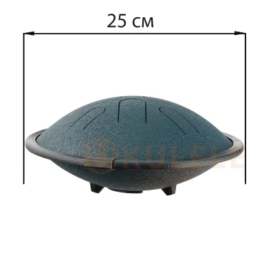 Глюкофон Hluru TA8-10 NavyBlue 10" (25см) 8 нот Tongue Travel Drum Cooper Steel