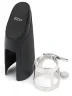 Лігатура D'Addario RAS1N Rico Ligature & Cap for Alto Sax Nickel-Plated