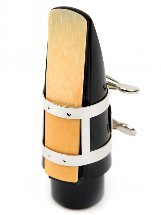 D'Addario RAS1N Rico Ligature & Cap for Alto Sax Nickel-Plated