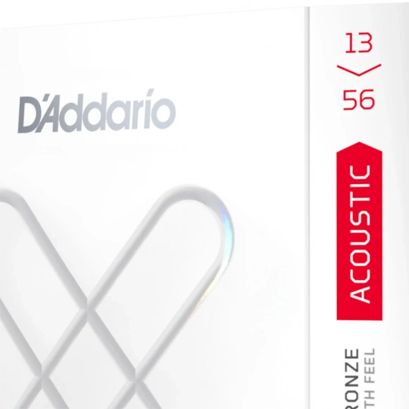 Струни D'Addario XSABR1356 XS 80/20 Bronze Medium 13-56 Струни D'Addario XSABR1356 XS 80/20 Bronze Medium 13-56