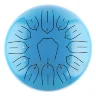 Глюкофон Hluru Huashu TSL13-12 SkyBlue Tongue Drum (13notes 12") Carbon Steel