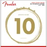 Струни Fender 880XL Dura-Tone Coated 80/20 Bronze 10/48