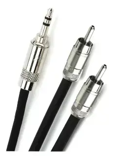 Rapco Horizon YN1-C-10 Y-Cable 3.5mm TRS-RCA Male (3m)