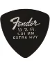 Набір медіаторів Fender 346 Shape Dura-Tone 1.21 Delrin Picks Black 12 Pack