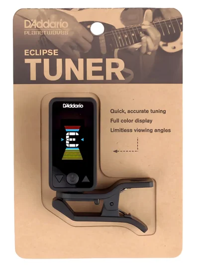 Тюнер D'Addario PW-CT-17BK Eclipse Tuner