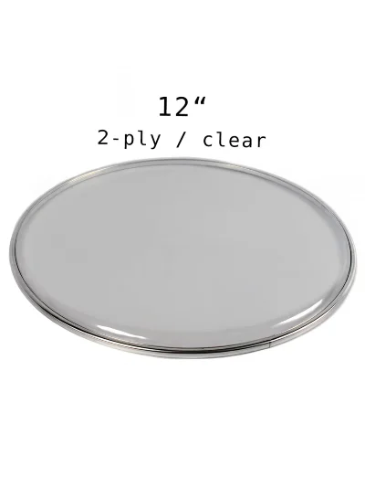Пластик для барабанів Overtone 12'' DH12DC Clear 2-ply