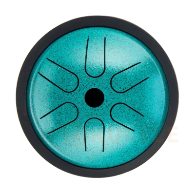 Hluru TP6-5.5 Malachite 5.5&quot; (14см) 6 нот Tongue Pocket Drum Cooper Steel