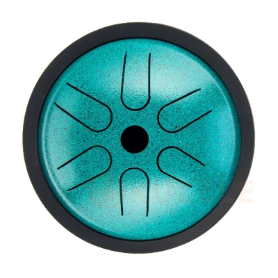 Глюкофон Hluru TP6-5.5 Malachite 5.5" (14см) 6 нот Tongue Pocket Drum Cooper Steel
