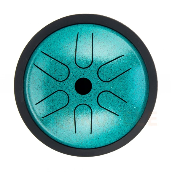 Глюкофон Hluru TP6-5.5 Malachite 5.5" (14см) 6 нот Tongue Pocket Drum Cooper Steel