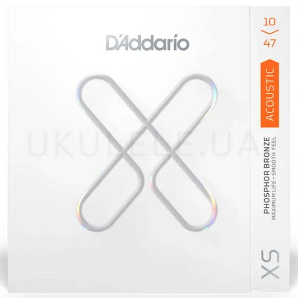Струны D'Addario XSAPB1047 XS Phosphor Bronze Extra Light 10-47