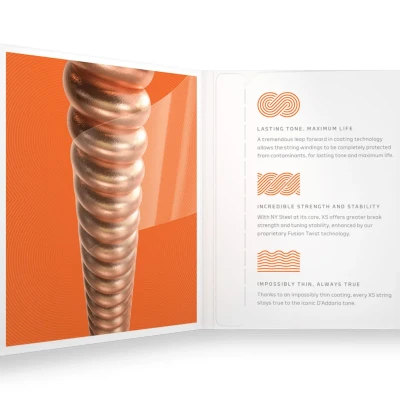 Струни D'Addario XSAPB1047 XS Phosphor Bronze Extra Light 10-47