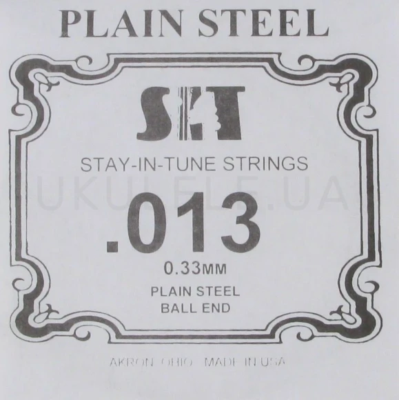 Струны SIT Plain Steel Single .013