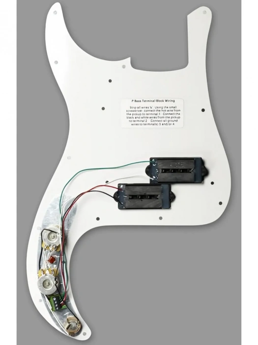 Dimarzio FB2100WA1BK Model P P-Bass Replacement Pickguard