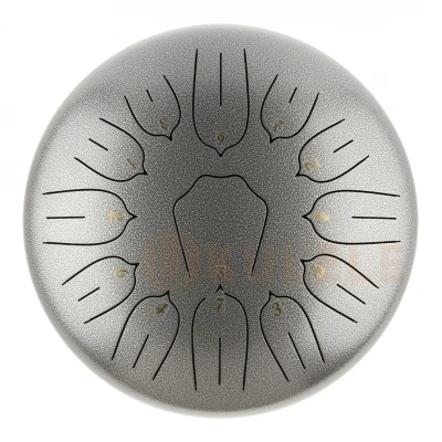 Hluru Huashu TSL13-12 Meteorite Tongue Drum (13notes 12&quot;) Carbon Steel